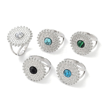 304 Stainless Steel Ring RJEW-B059-05P-1