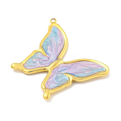 Ion Plating(IP) 304 Stainless Steel Pendants X-STAS-U007-10C-G-1