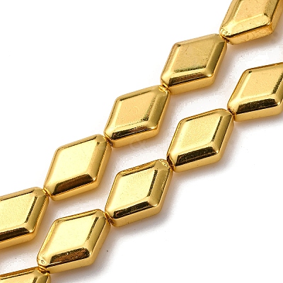 Electroplate Glass Beads Strands EGLA-H109-11-1