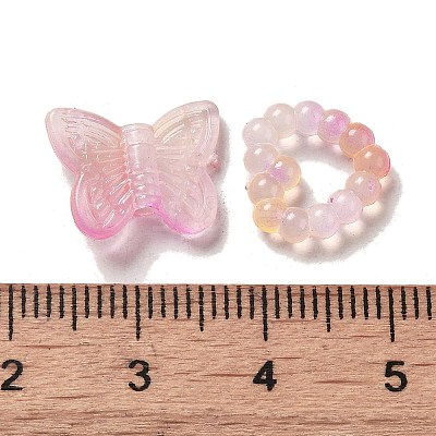 Imitation Jelly Acrylic Beads OACR-H039-02C-1