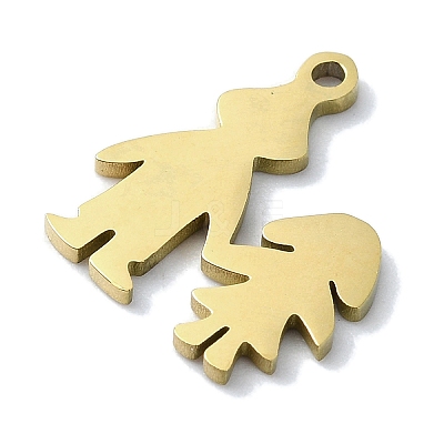 304 Stainless Steel Charms STAS-C097-31G-1