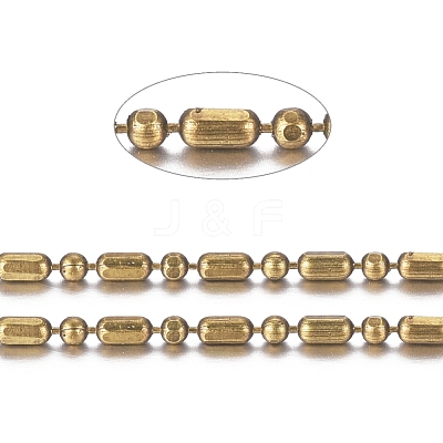 Brass Ball Chains X-CHC-S008-010E-AB-1