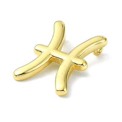 Rack Plating Brass Pendants KK-Q810-04J-G-1