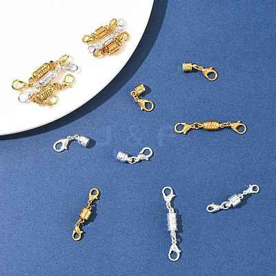 8 Styles Brass Magnetic Clasps Converter KK-FS0001-94-1