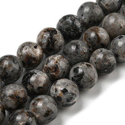Natural Dyed Sesame Jasper Beads Strands G-E443-A36-1