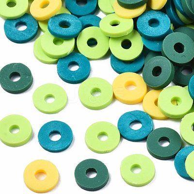 Handmade Polymer Clay Beads CLAY-T019-02B-35-1