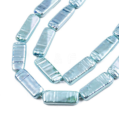ABS Plastic Imitation Pearl Beads Strands KY-N015-04-05C-1