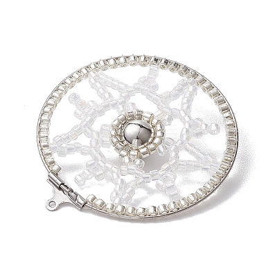 Glass Pendants PALLOY-MZ00229-02-1