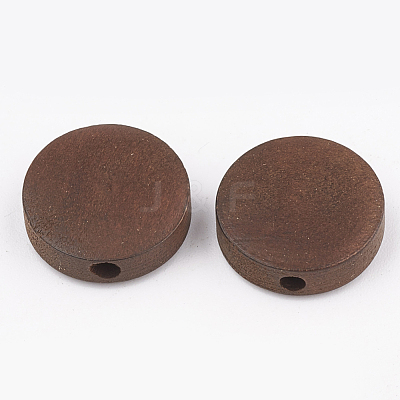Natural Pear Wood Beads WOOD-T009-1.5cm-03-1