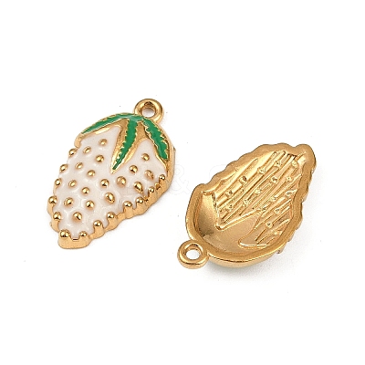 304 Stainless Steel Enamel Pendants STAS-Z140-05G-02B-1