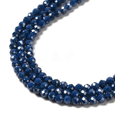 Cubic Zirconia Bead Strands ZIRC-P109-02A-02-1
