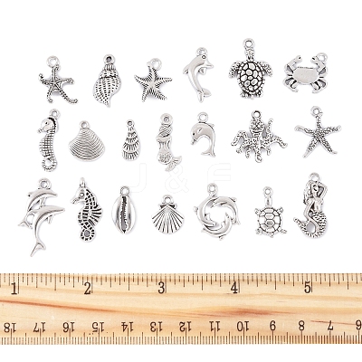 Tibetan Style Alloy Pendants FIND-FS0003-95AS-1