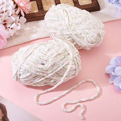 2 Skeins
Polyester Yarn for Knitting & Crochet OCOR-TA0003-10-1
