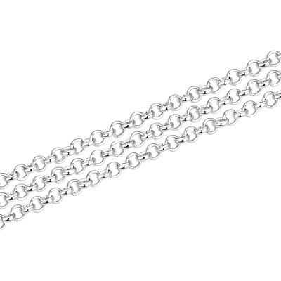 1M 925 Sterling Silver Rolo Chains STER-BBC0005-31-1
