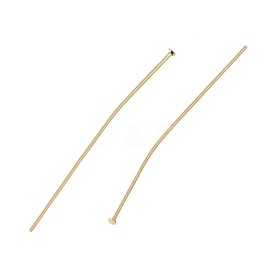 Brass Head Pins KK-CBA1A60-11C-G-1