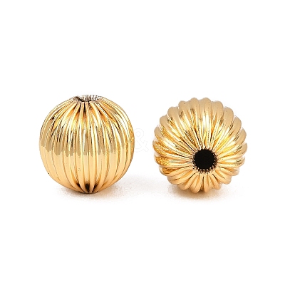 Brass Beads KK-Z162-01G-02-1