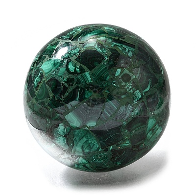 Synthetic Malachite Crystal Ball G-N330-029-01-1