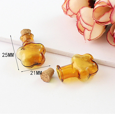 Miniature Glass Bottles MIMO-PW0001-035G-1