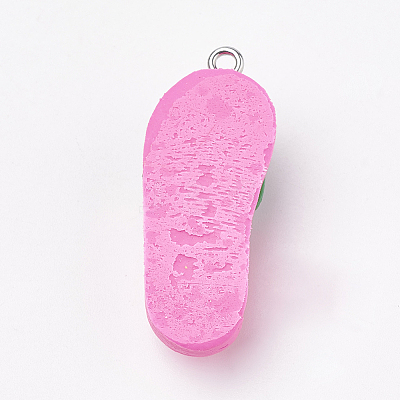 Handmade Polymer Clay Pendants LS-X-CLAY-T012-25-1