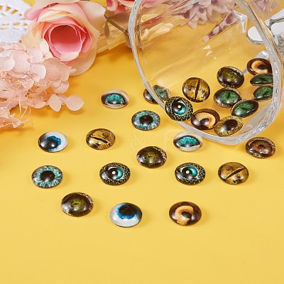 Glass Cabochons GLAA-SZ0001-06-1
