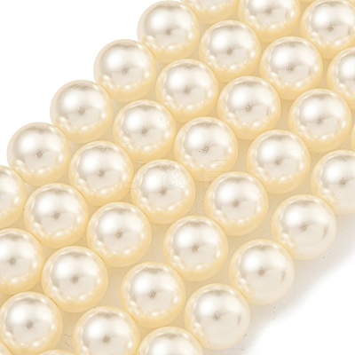Glass Pearl Beads Strands X-HY-G002-01E-02-1