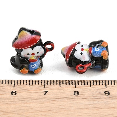 Alloy Enamel Pendants AL-CBA5201-04-1