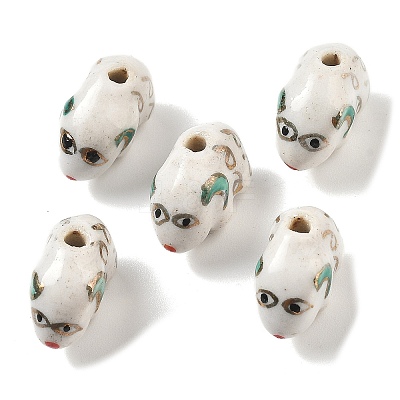 Handmade Porcelain Beads PORC-L079-12-1