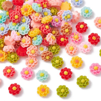 Opaque Resin Cabochons RESI-CJC0012-26I-1
