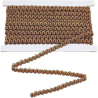 Polyester Wavy Ribbons OCOR-WH0085-29B-1