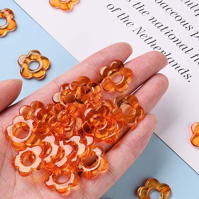 Transparent Acrylic Bead Frames TACR-S154-29B-84-1