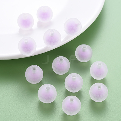 Transparent Acrylic Beads TACR-S152-14C-A03-1
