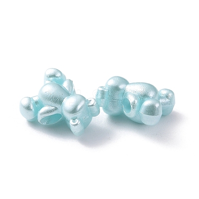 Opaque Acrylic Beads X-OACR-G014-11-1