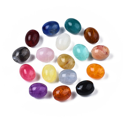Acrylic Beads OACR-N131-005-1