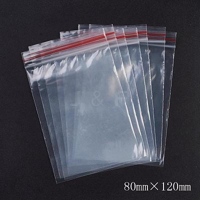 Plastic Resealable Packaging Bags OPP-G001-D-8x12cm-1