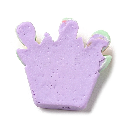 Opaque Resin Cabochons X-CRES-D008-02D-1