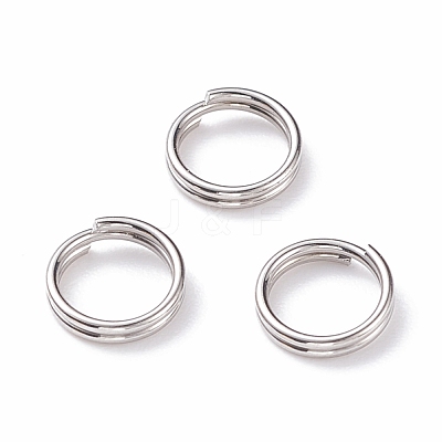 Non-Tarnish 304 Stainless Steel Split Rings STAS-K155-07P-1