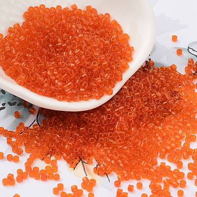 Transparent Colours Glass Seed Beads SEED-S042-11B-09-1