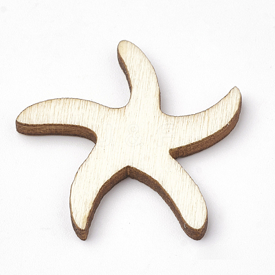Wooden Cabochons WOOD-S040-61-1