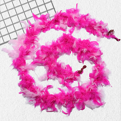 Turkey Feather Ornament Accessories FIND-WH20012-43E-1
