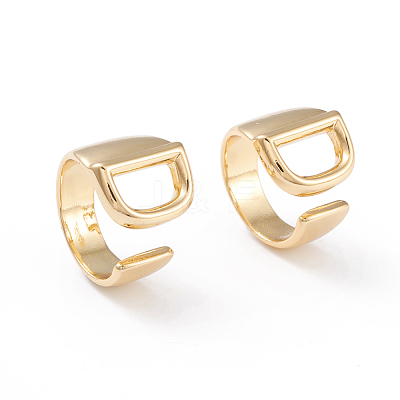 Brass Cuff Rings RJEW-L097-06D-1