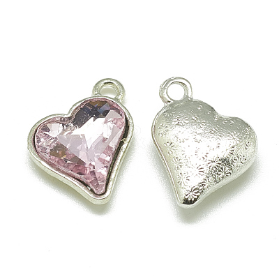 Alloy Glass Pendants PALLOY-T040-12mm-10-1