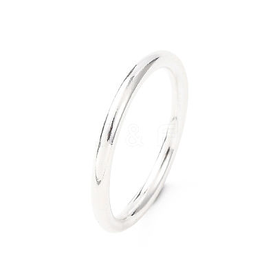 990 Sterling Silver Finger Rings RJEW-Z128-01S-01-1