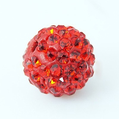 DIY Pave Disco Ball Beads X-RB-H258-10MM-227-1