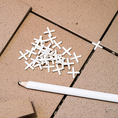 PE Plastic Seam Tool Floor Tile Cross Clip FIND-WH0126-944B-1