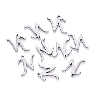 Tarnish Resistant 201 Stainless Steel Charms STAS-R105-N-1