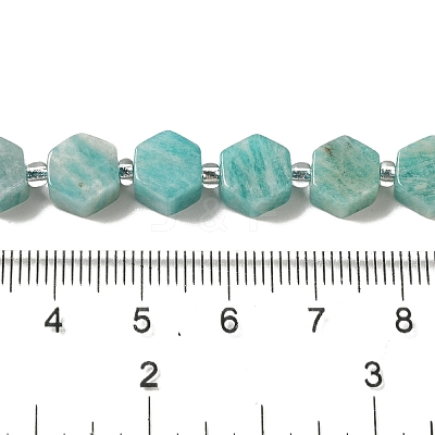 Natural Amazonite Beads Strands G-P534-A07-01-1