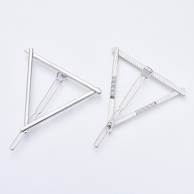 Alloy Hollow Geometric Hair Pin PHAR-N005-015P-1