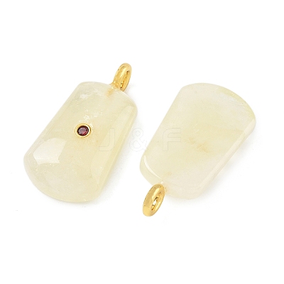 Heated Natural Lemon Quartz Pendants GG-CBAF4FB-04G-1