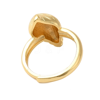 Brass Adjustable Rings for Women RJEW-A048-07G-1