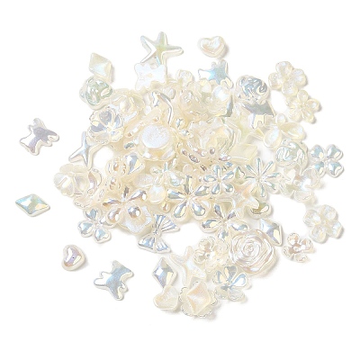 ABS Plastic Imitation Pearl Beads KY-F021-01-1